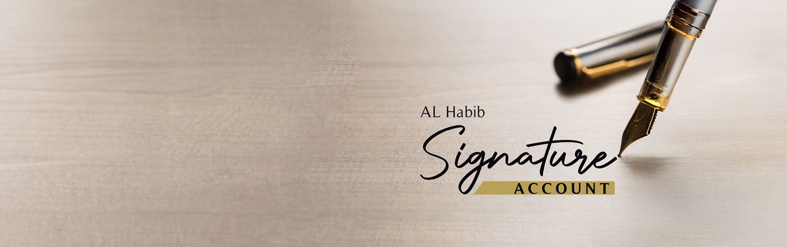 Signature Account